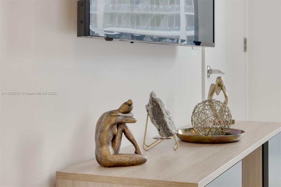 Close-up of interior finishes inside a home in , Miami (Image 19).