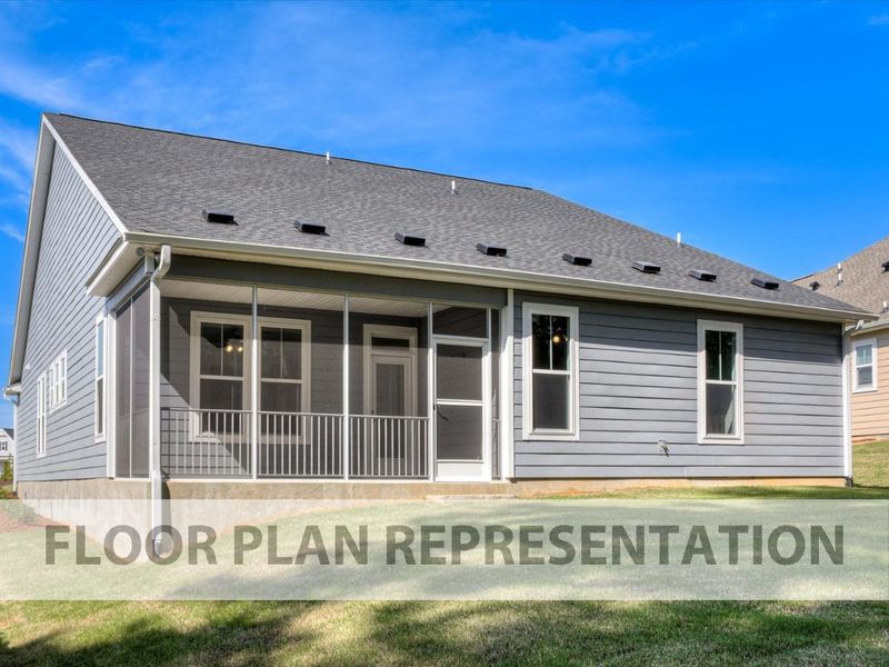 Front exterior of a new home in Windsor, North Augusta, SC, highlighting curb appeal (Image 13). Front exterior of a new home in Windsor, North Augusta, SC, highlighting curb appeal (Image 13).