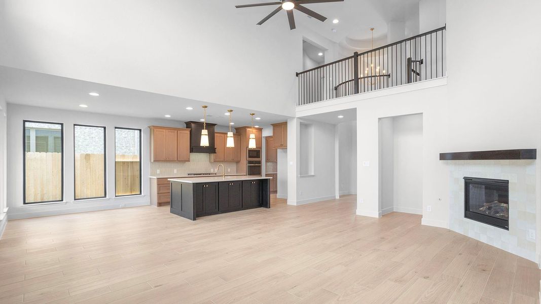 Furnished interior view inside a new home in Briarley, Montgomery (Image 6).