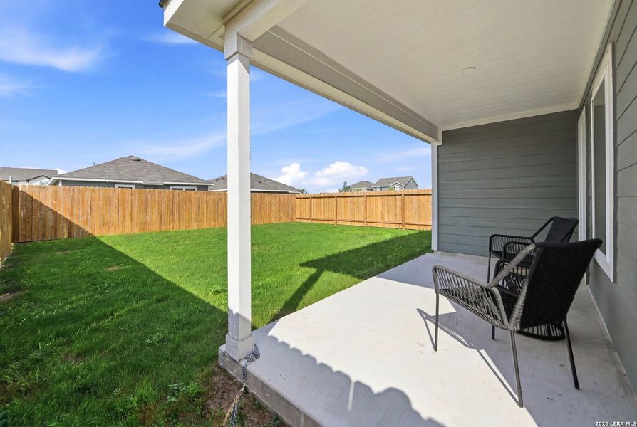 Exterior details and patio area of a home in , San Antonio (Image 23). Exterior details and patio area of a home in , San Antonio (Image 23).