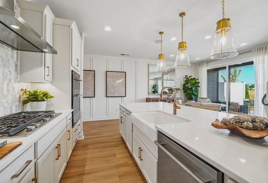 Spencer Model Home Kitchen - 7 of 15 Spencer Model Home Kitchen - 7 of 15