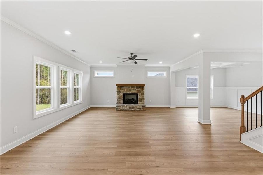 Spacious, unfurnished interior of a new home in , Dallas (Image 37). Spacious, unfurnished interior of a new home in , Dallas (Image 37).