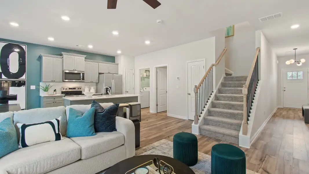 Furnished interior view inside a new home in Diamante, Stockbridge (Image 8).
