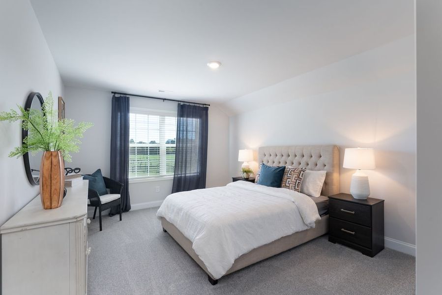 Representative furnished interior of a home built from the 3327 by Adams Homes in The Fields of Walnut Creek, Pendergrass (Image 32).