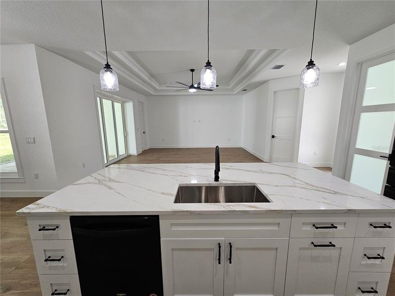 Close-up of interior finishes inside a home in , Brooksville (Image 19).