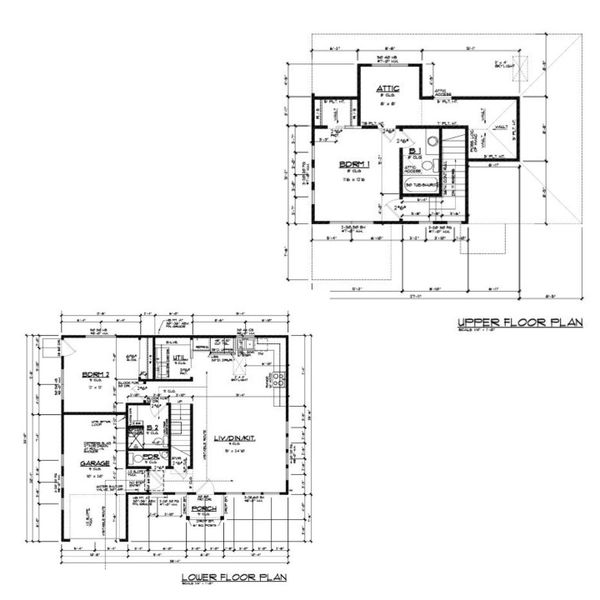 Back house floorplan.