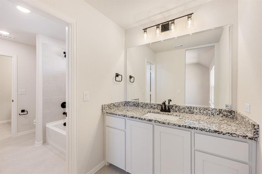 Furnished interior view inside a new home in Waterscape Classic 60s, Royse City (Image 11). Furnished interior view inside a new home in Waterscape Classic 60s, Royse City (Image 11).