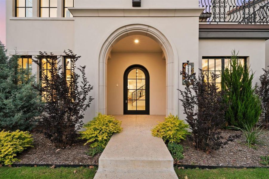 Exterior details and patio area of a home in , Flower Mound (Image 24). Exterior details and patio area of a home in , Flower Mound (Image 24).