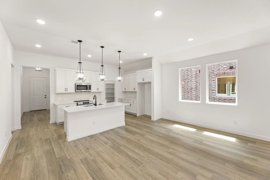 Open Kitchen-Dining Room Representative Photo