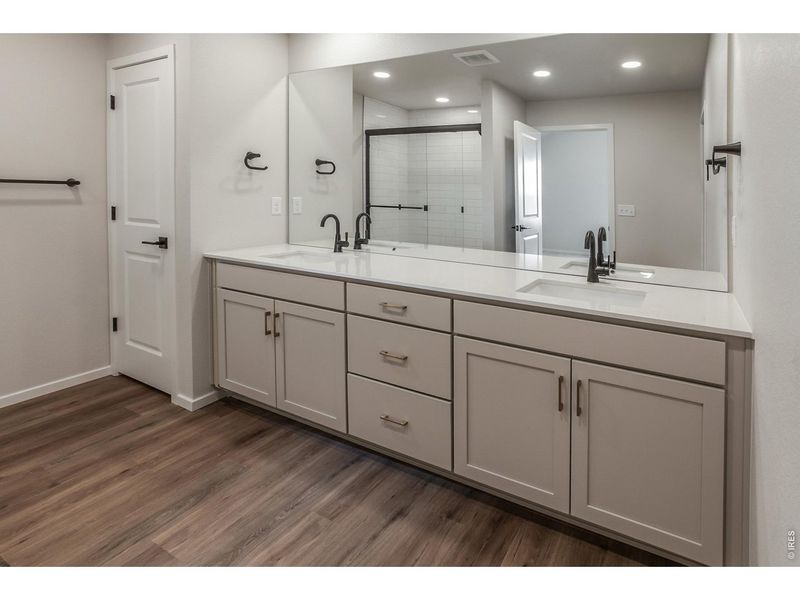Furnished interior view inside a new home in Prairie Song Story Collection - Single Family Homes, Windsor (Image 13).