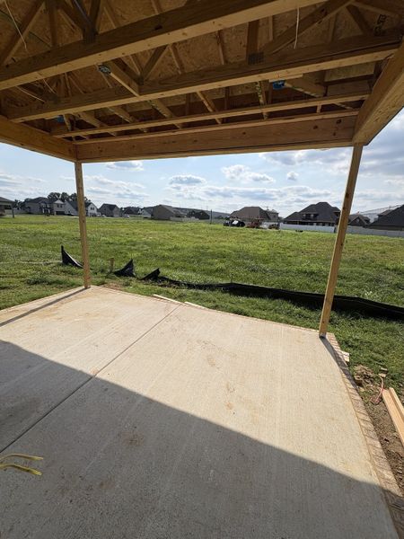 Covered Patio. Covered Patio.