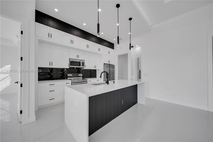 Furnished interior view inside a new home in , Cape Coral (Image 5).