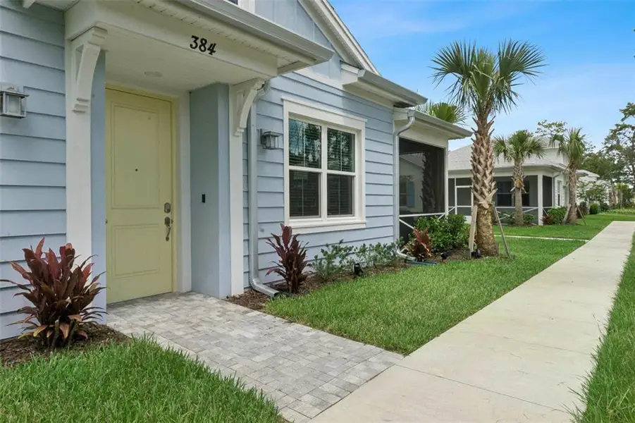 Exterior details and patio area of a home in , Daytona Beach (Image 4). Exterior details and patio area of a home in , Daytona Beach (Image 4).