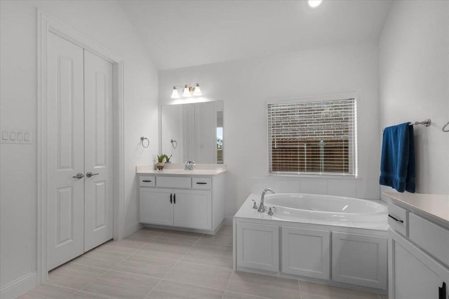 Furnished interior view inside a new home in Marine Creek Ranch, Fort Worth (Image 22).