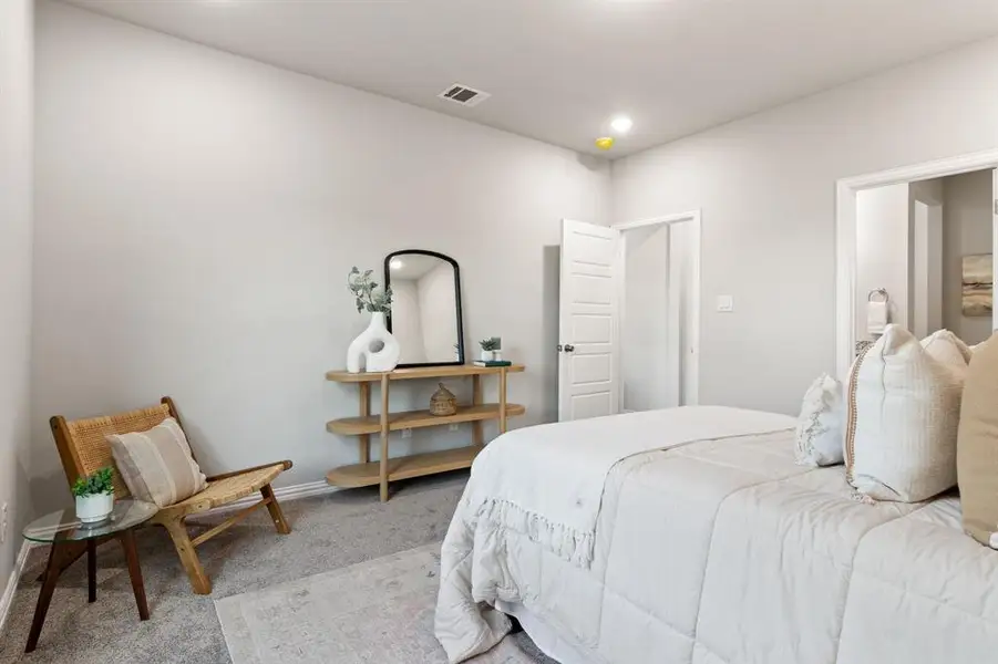 Furnished interior view inside a new home in Trails of Fossil Creek, Fort Worth (Image 5). Furnished interior view inside a new home in Trails of Fossil Creek, Fort Worth (Image 5).