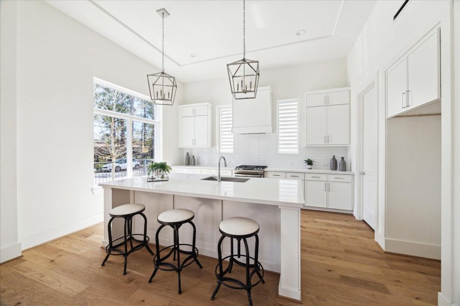 Furnished interior view inside a new home in , Houston (Image 3).