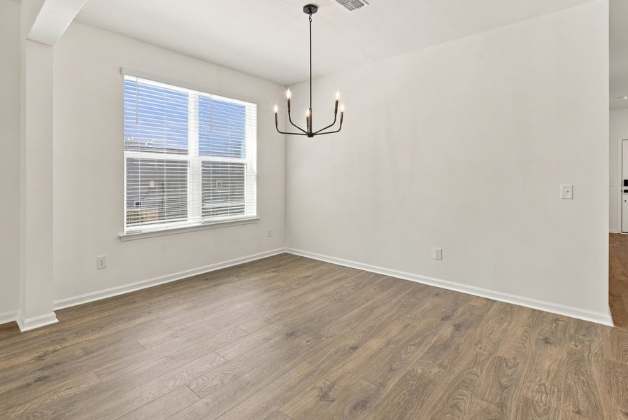 Spacious, unfurnished interior of a new home in The Groves of Berkeley, Moncks Corner (Image 22).