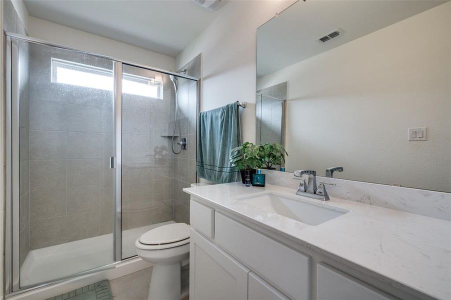 Furnished interior view inside a new home in , Prosper (Image 22).
