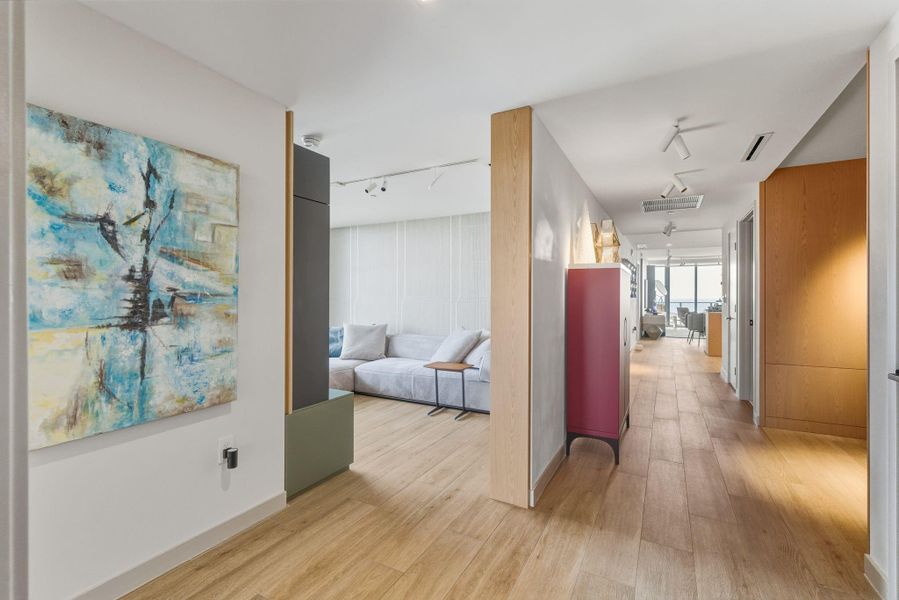 Furnished interior view inside a new home in , Pompano Beach (Image 12). Furnished interior view inside a new home in , Pompano Beach (Image 12).