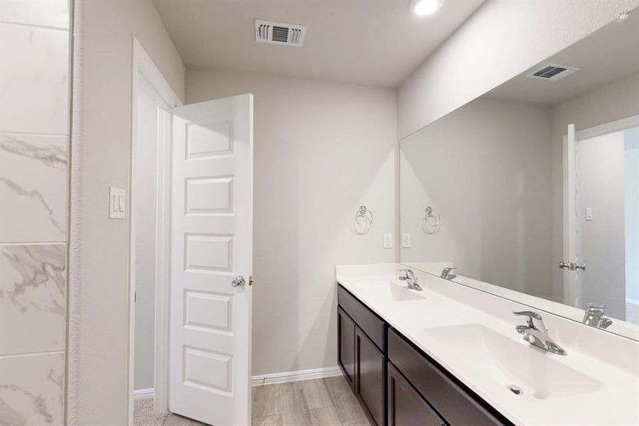 Furnished interior view inside a new home in Kings Way, Denton (Image 7). Furnished interior view inside a new home in Kings Way, Denton (Image 7).