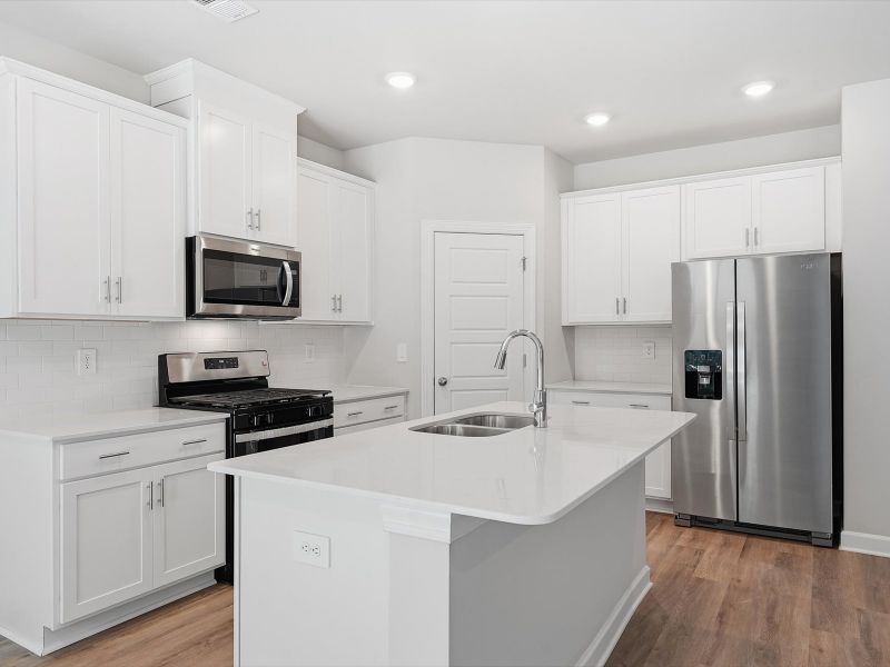 Furnished interior view inside a new home in Southwell Commons, Anderson (Image 4).