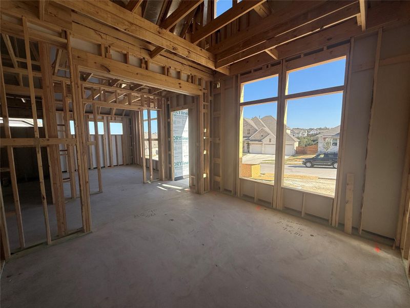 In-progress construction of a new home in Provence, Austin, TX (Image 15).