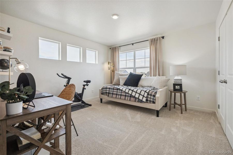 Furnished interior view inside a new home in Settlers Crossing, Commerce City (Image 15).