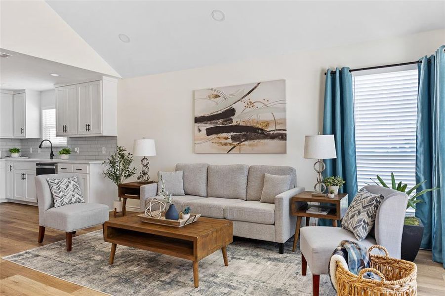 Furnished interior view inside a new home in , Henrietta (Image 20).