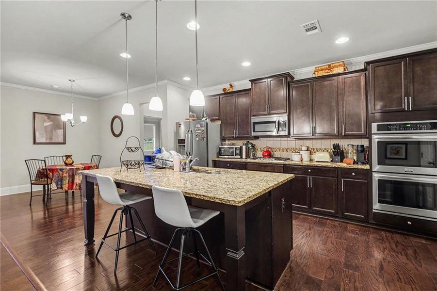 Furnished interior view inside a new home in , Atlanta (Image 26).
