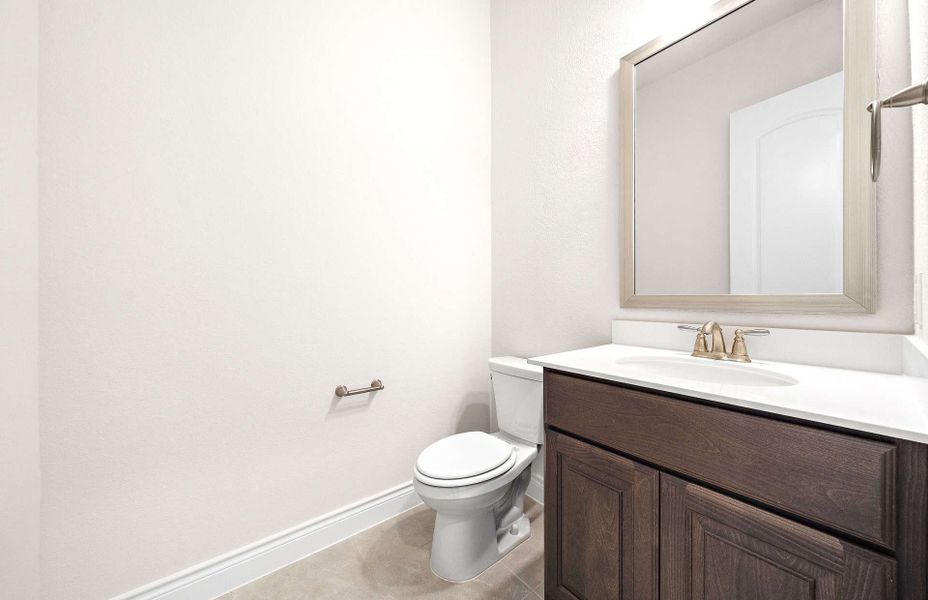 Representative furnished interior of a home built from the 3030AU by Ravenna Homes in Audubon 60′, Magnolia (Image 7).