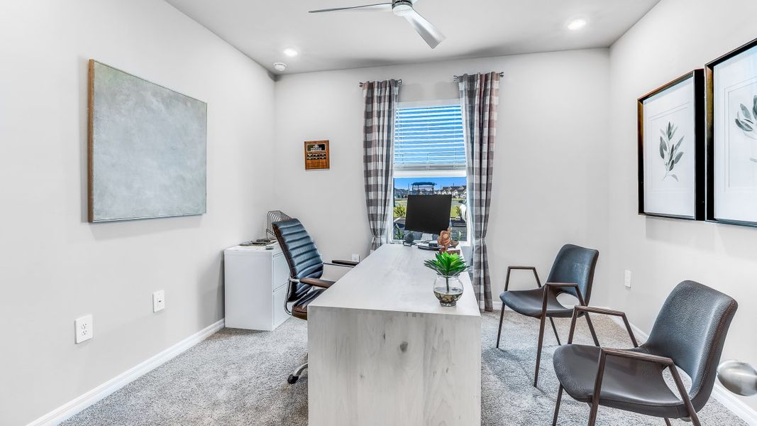 Furnished interior view inside a new home in Cape Coral Water & Sewer, Cape Coral (Image 13).