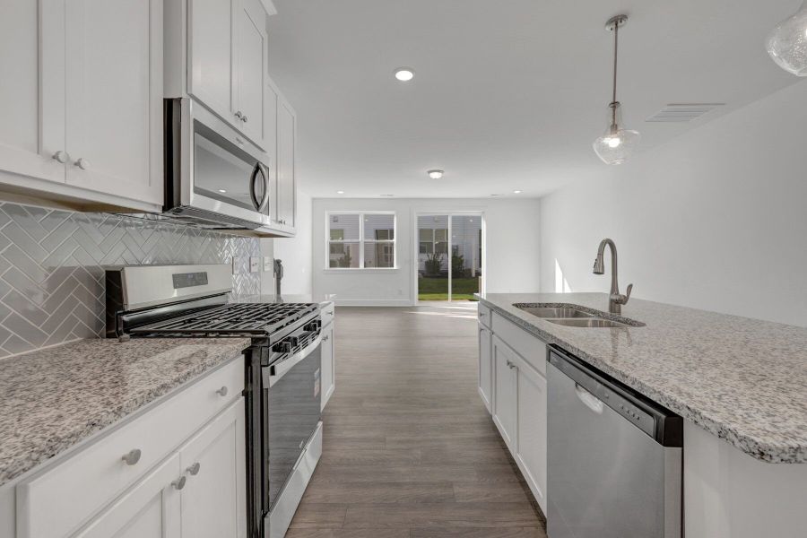 Furnished interior view inside a new home in Powell, Angier (Image 6).