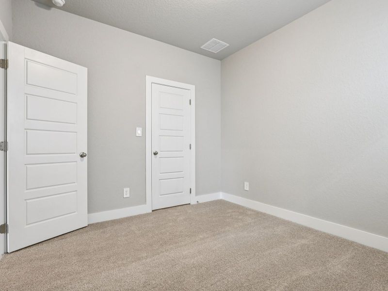 Spacious, unfurnished interior of a new home in Arcadia Ridge - Premier Series, San Antonio (Image 24). Spacious, unfurnished interior of a new home in Arcadia Ridge - Premier Series, San Antonio (Image 24).