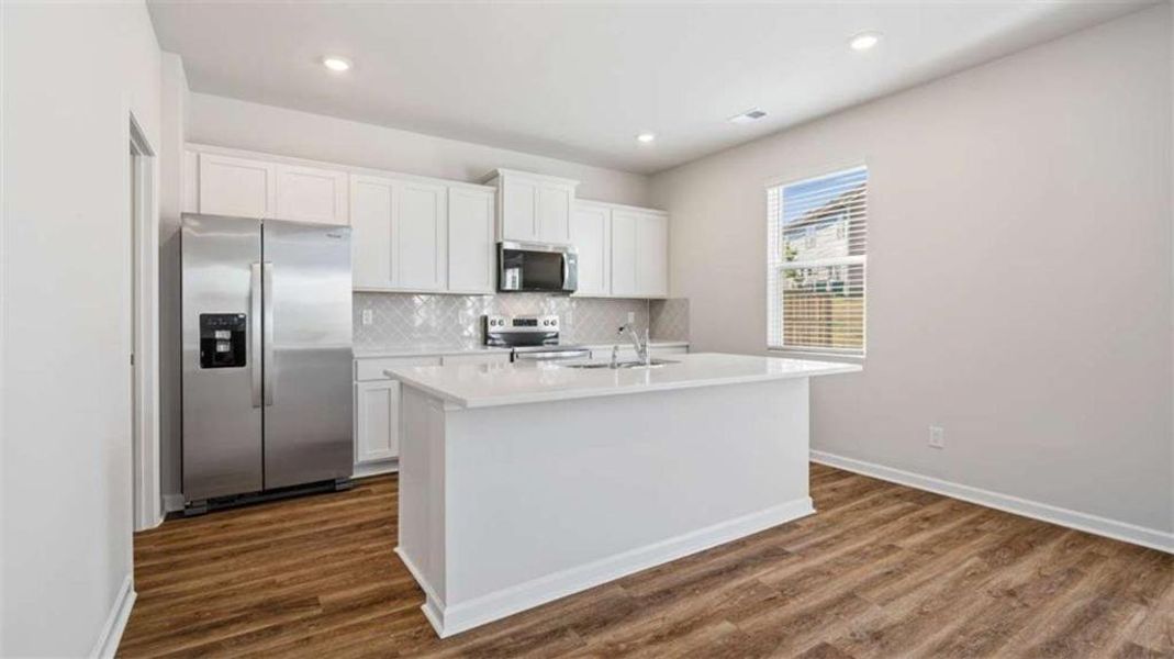 Furnished interior view inside a new home in Poplar Preserve, Newnan (Image 12). Furnished interior view inside a new home in Poplar Preserve, Newnan (Image 12).