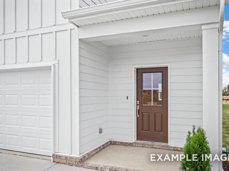 Representative exterior details of a home built from the The Grayson A by Davidson Homes LLC in Sage Farms, White House (Image 4).