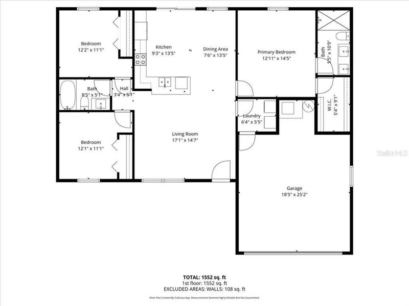 2D floor plan layout of this home in , Ocala, FL (Image 5).