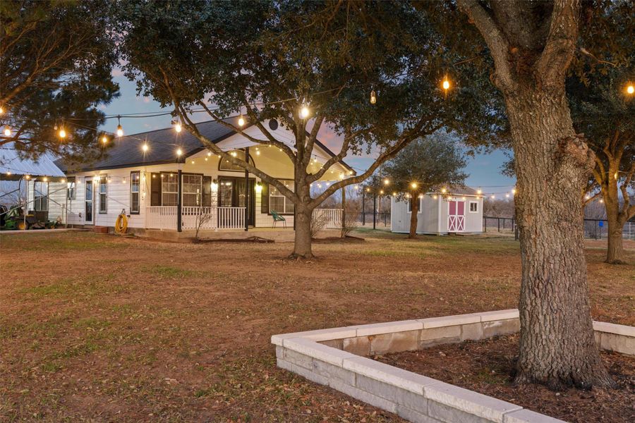 1146 sf Casita with full kitchen, living area and 2 bedrooms and 2 bath.