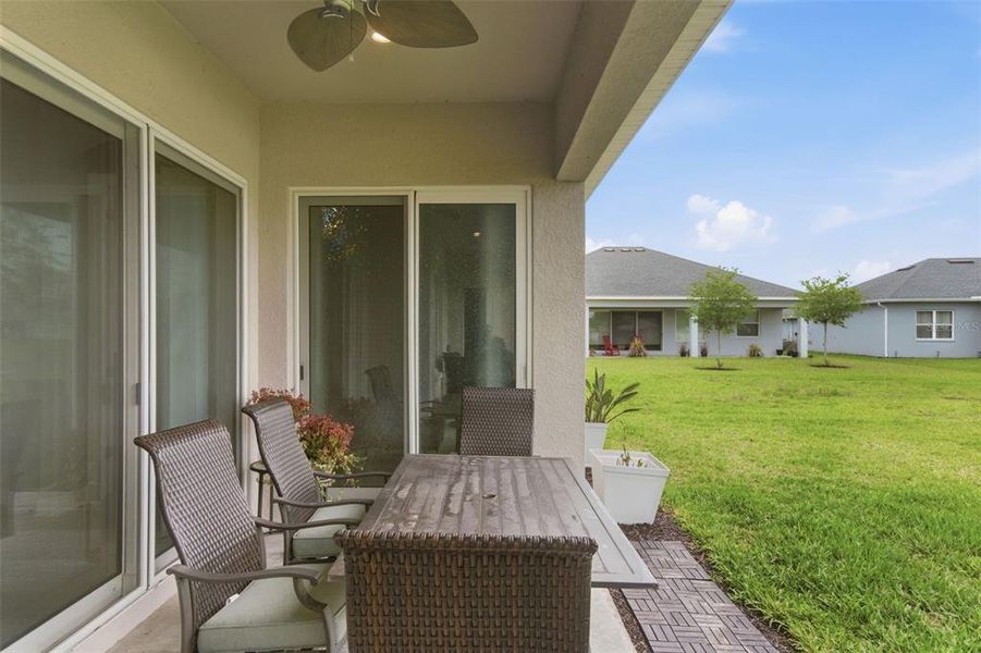Exterior details and patio area of a home in , Deland (Image 24).