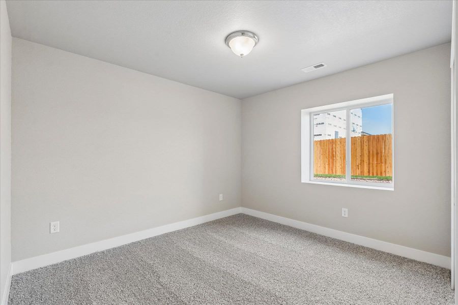 Spacious, unfurnished interior of a new home in Ridge at Lorson Ranch, Colorado Springs (Image 22). Spacious, unfurnished interior of a new home in Ridge at Lorson Ranch, Colorado Springs (Image 22).