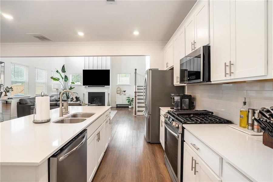Furnished interior view inside a new home in , Loganville (Image 4).