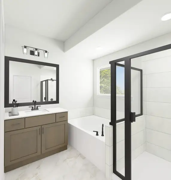 Representative furnished interior of a home built from the Sorrel by Tri Pointe Homes in Enclave At Canyon Ranch, Corinth (Image 8).