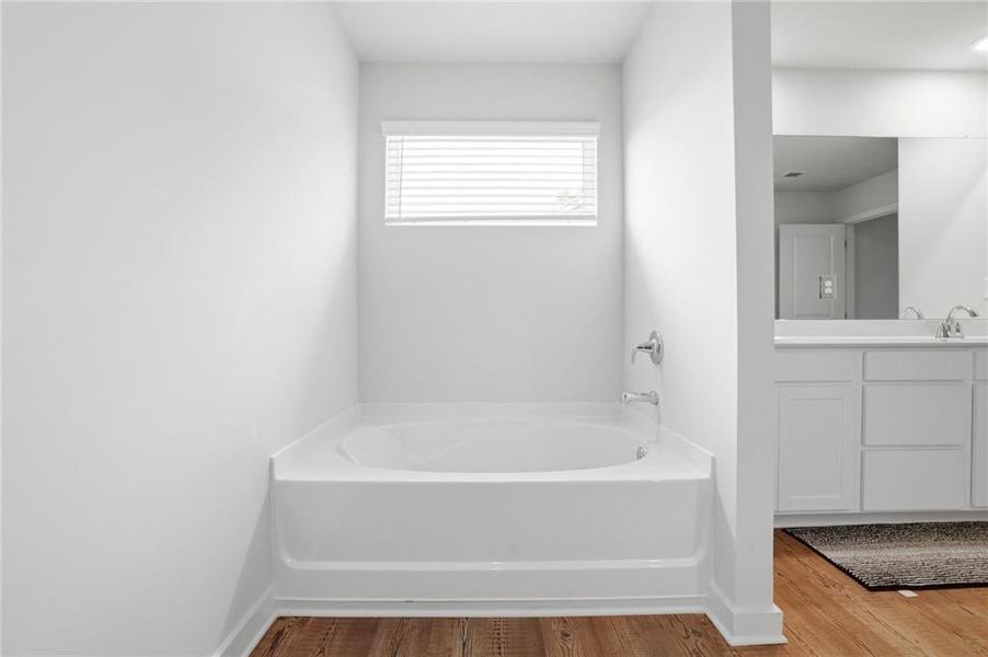 Furnished interior view inside a new home in Ellorie Estates, Dawsonville (Image 18).