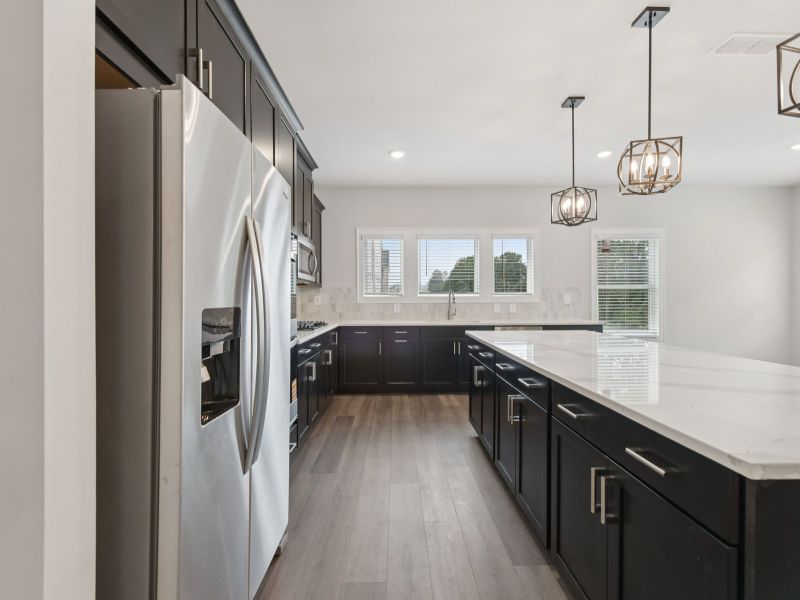 Furnished interior view inside a new home in Martin Springs - Highland Series, Lawrenceville (Image 9). Furnished interior view inside a new home in Martin Springs - Highland Series, Lawrenceville (Image 9).