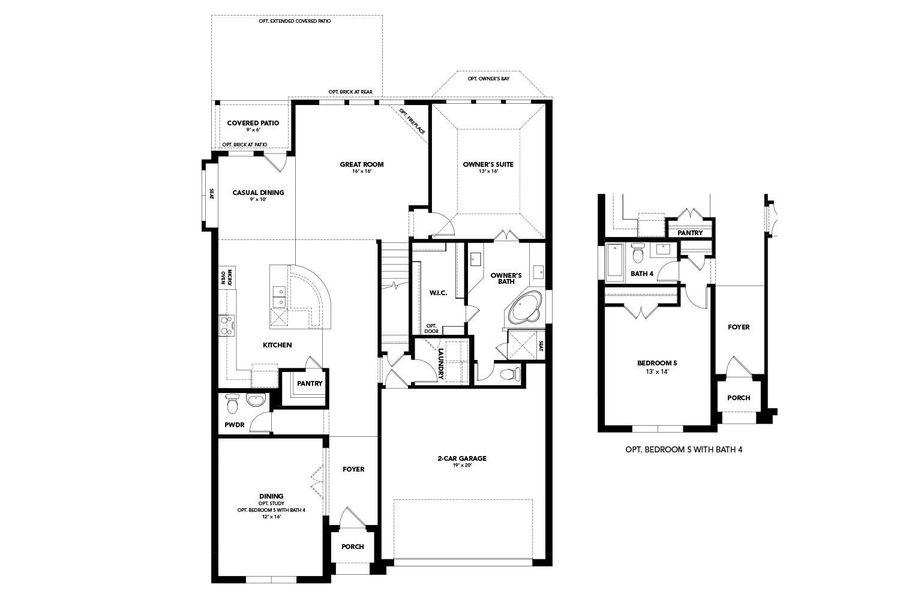 View of floor plan / room layout