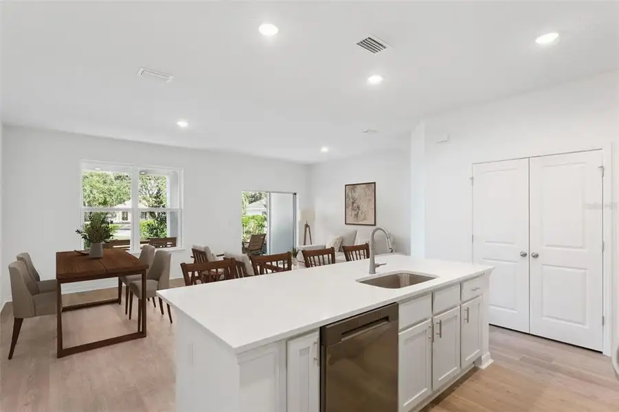 Furnished interior view inside a new home in Connors Cove, Eustis (Image 8).