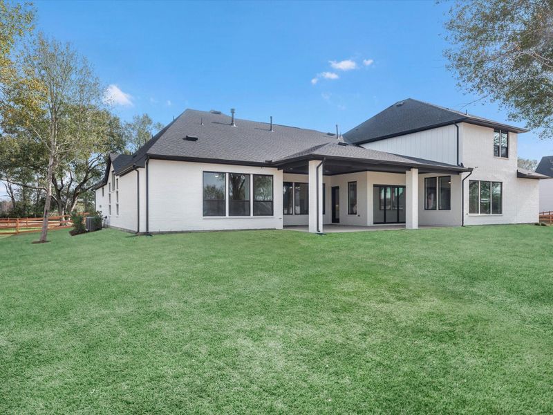 Exterior details and patio area of a home in , Fulshear (Image 21).