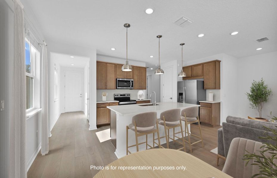 Furnished interior view inside a new home in Murray Farms, Middleburg (Image 5).