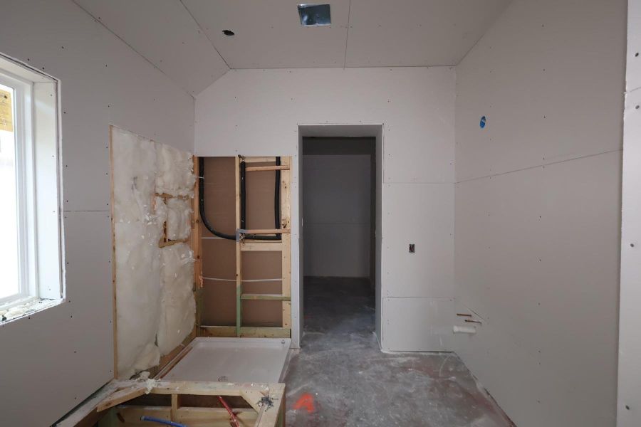 In-progress construction of a new home in Brookewater 45' Homesites, Rosenberg, TX (Image 7).