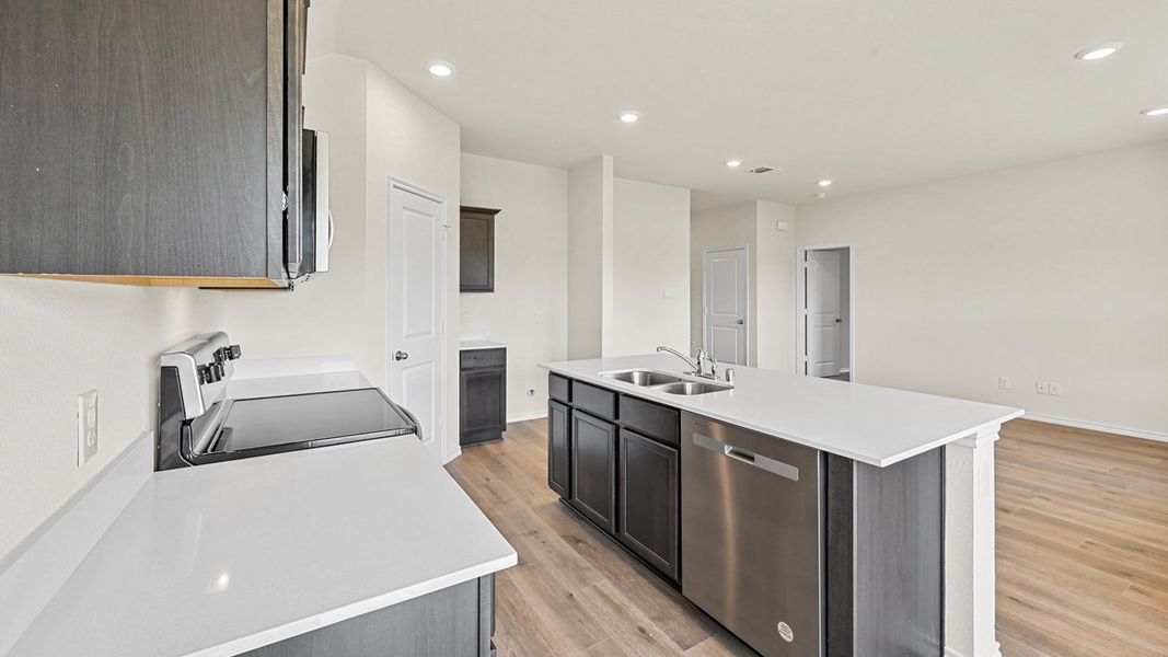 Furnished interior view inside a new home in The Reserve at Timber Creek, Lindale (Image 7).
