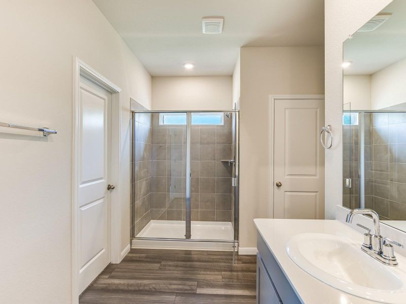 Photo is not of the actual home, but is an inspirational photo of builder’s model home and may depict options, furnishings, and/or decorator features that are not included